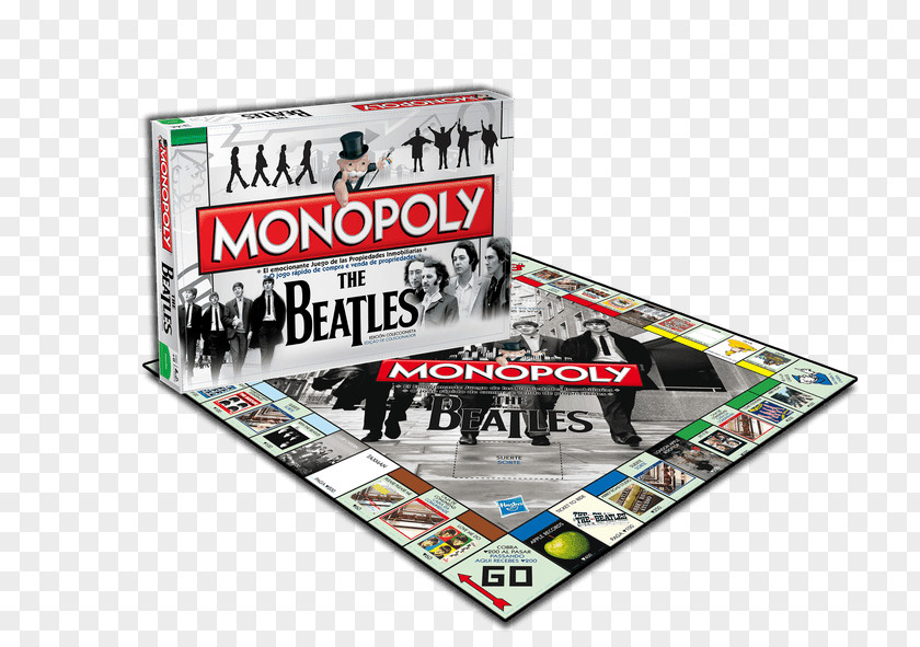 Beatle Band Monopoly Junior Trivial Pursuit Puzz 3D Game PNG