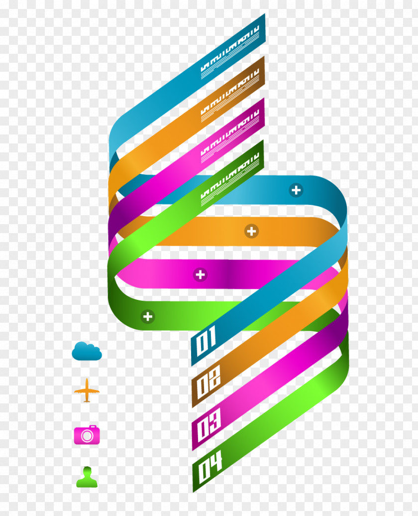 Creative Trend Arrow Concept Infographic PNG