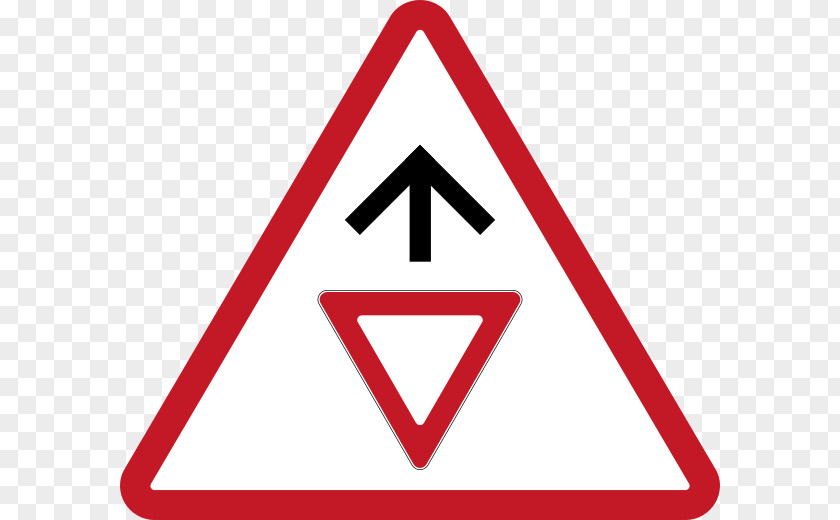 Road Philippines Traffic Sign Warning Yield PNG