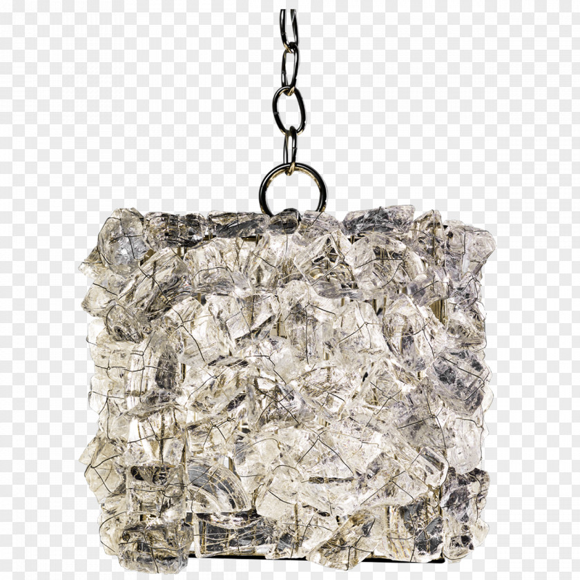 Silver Chandelier PNG