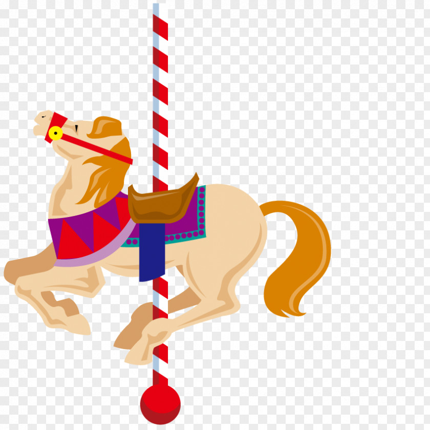 Vector Toy Carousel Drawing Clip Art PNG