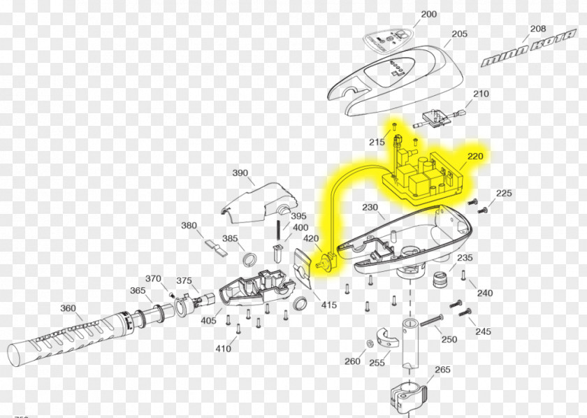 Automobile Circuit Board Trolling Motor Electric Bow Transom PNG