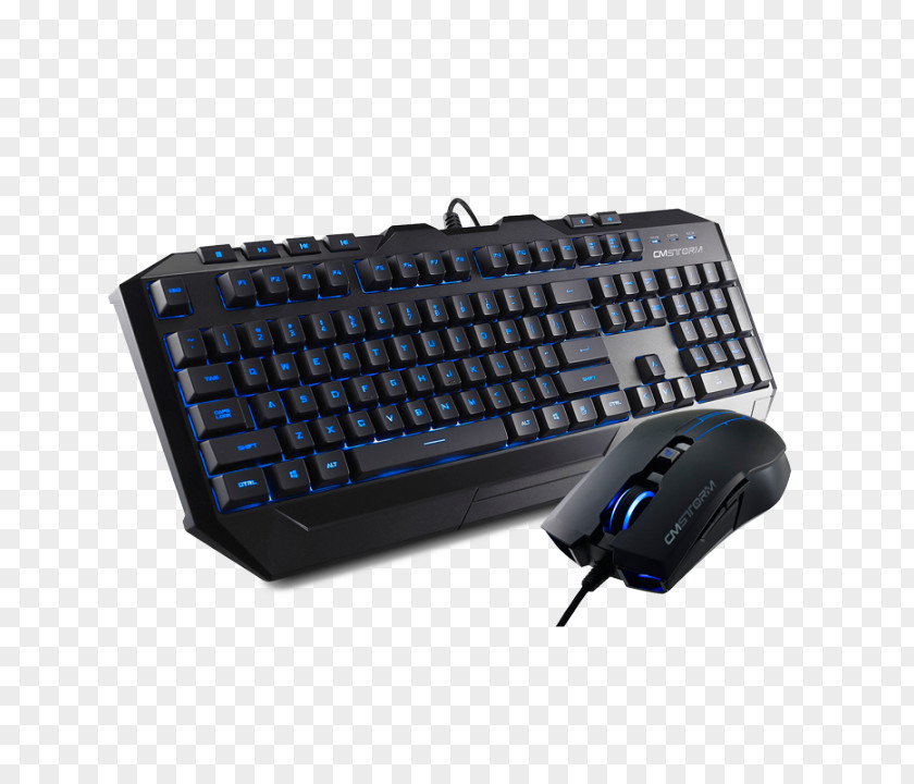 Computer Mouse Keyboard Cooler Master Devastator 2 And Set SGB-3031-KKMF1-US Cherry PNG