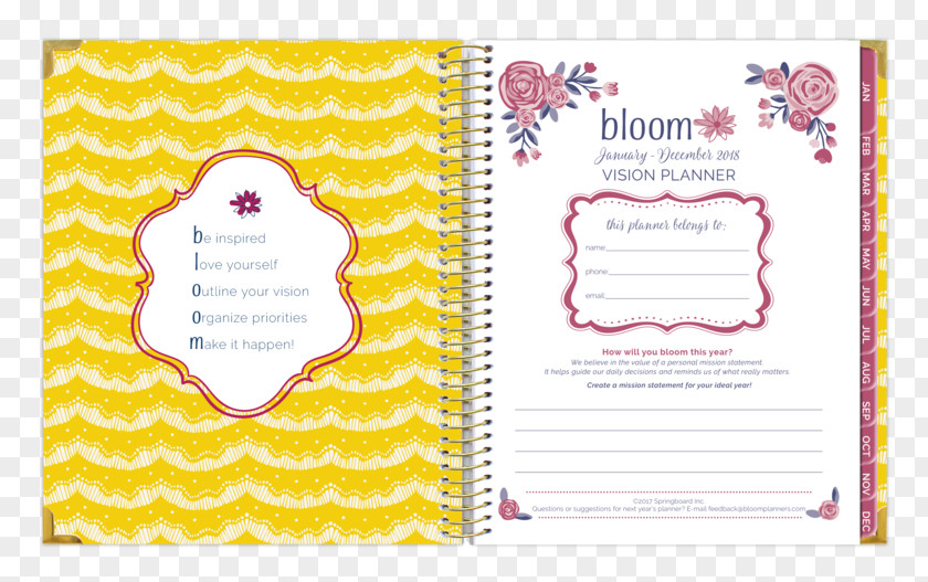 Vintage Bloom Paper 0 Hardcover Planning 1 PNG