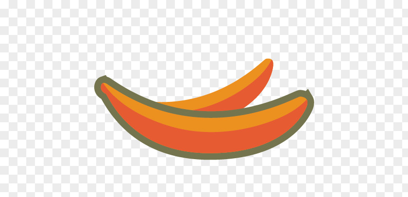 Banana Logo Fruit Orange Font PNG