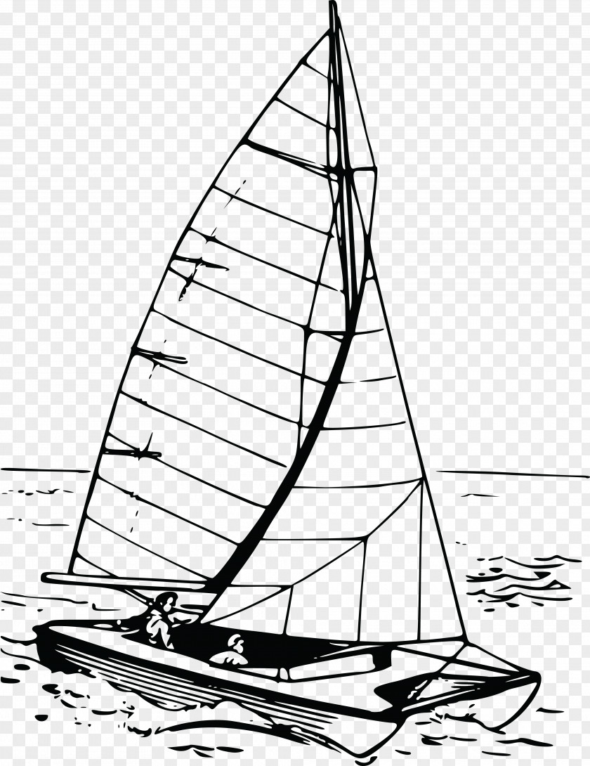 Boat Catamaran Sailboat Clip Art PNG