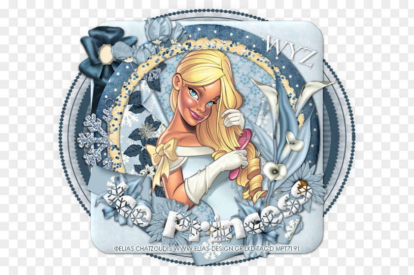 Ice Princess Christmas Scrap Legendary Creature Animated Cartoon PNG