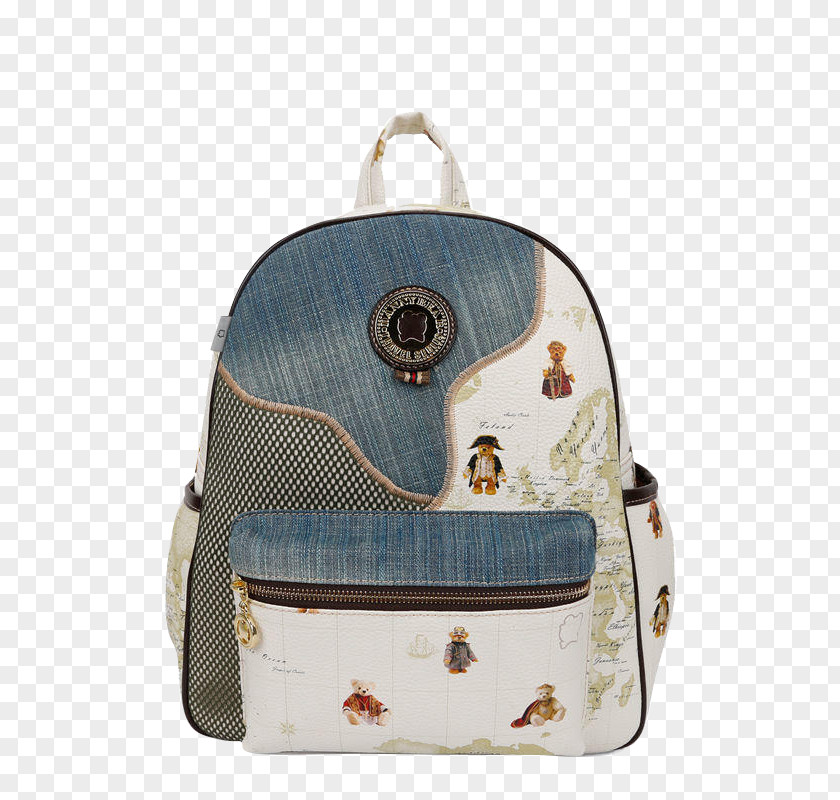 Retro Pattern Backpack Gratis Clip Art PNG