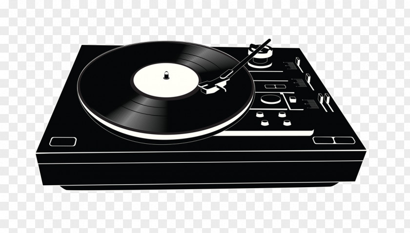 Turntable Phonograph Record Compact Cassette Clip Art PNG
