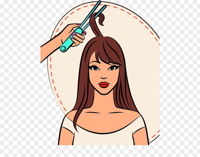 Woman Comb Beauty Parlour Cosmetologist Clip Art PNG