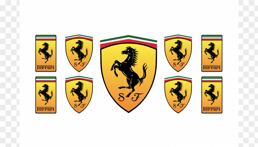 Ferrari Challenge Car Decal Sticker PNG