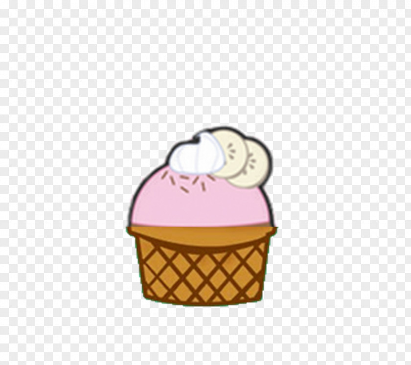 Kawaii Ice Cream Cone Clip Art PNG