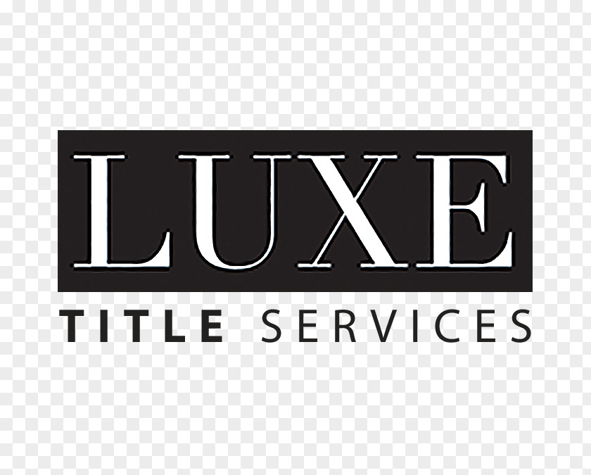 LUXE Title Services Smith & Associates Real Estate PNG