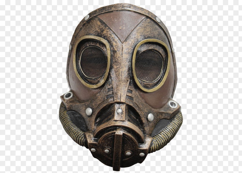 Mask Gas Steampunk Costume Party PNG