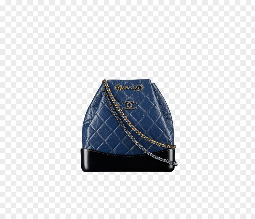 Navy Blue Chanel Handbag Backpack Fashion PNG