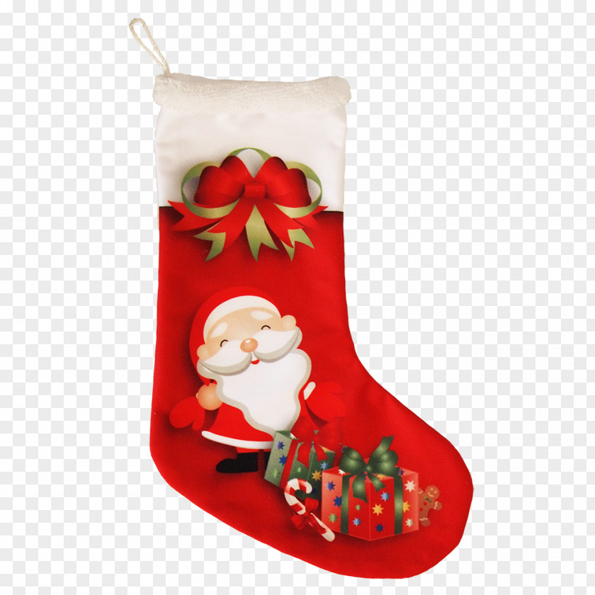 Santa Claus Christmas Stockings Ded Moroz Boot PNG