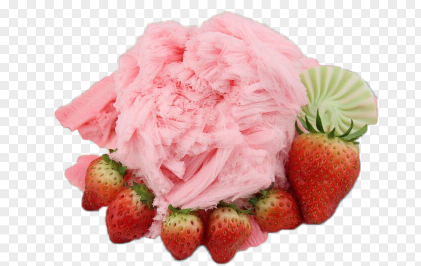 Strawberry Milk Sweets Sponge Ice Smoothie Shaved Snow Cone Icemaker Machine PNG