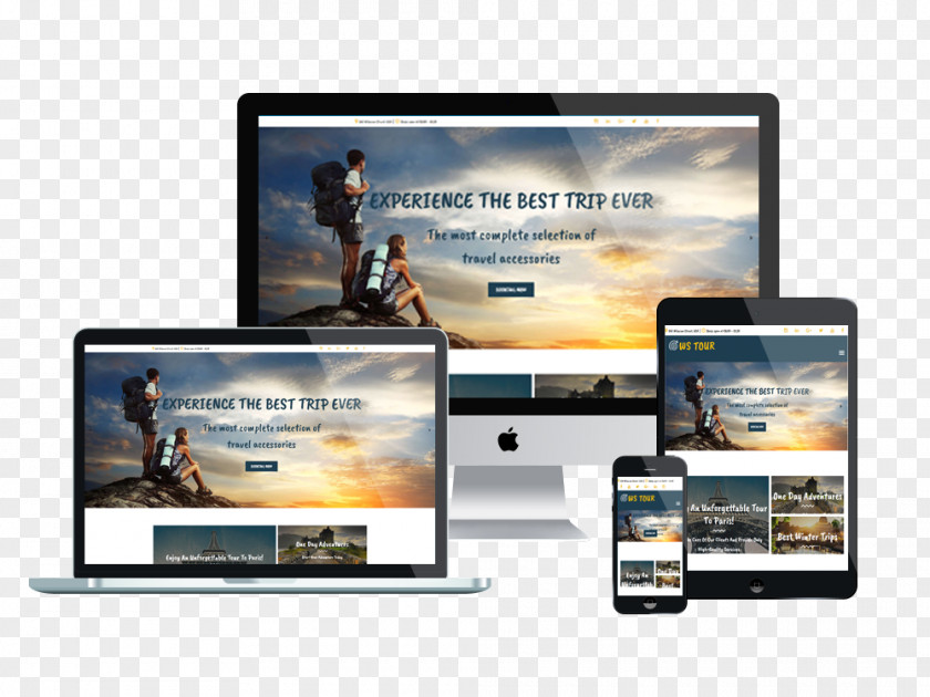 Tea Responsive Web Design Template System PNG