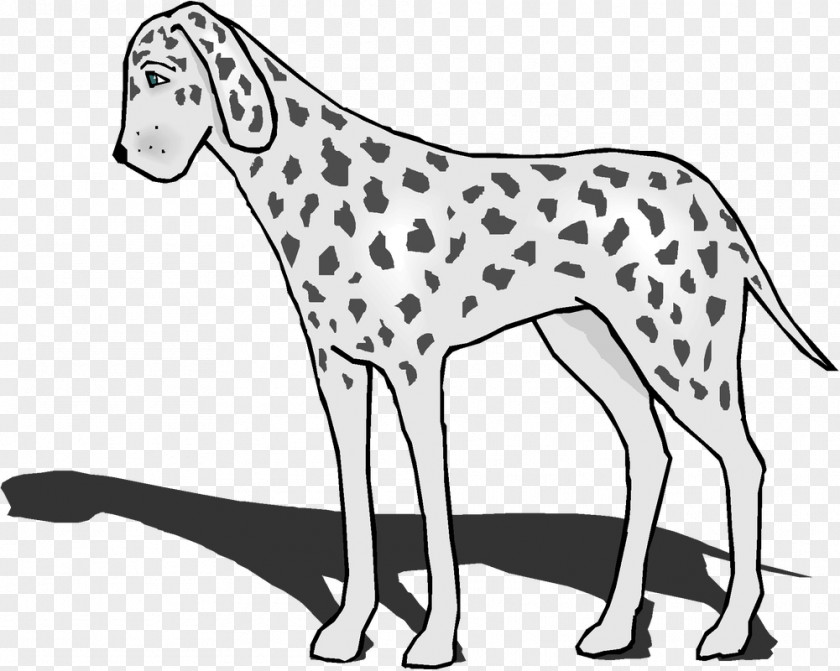 Artsy Banner Dalmatian Dog Clip Art Breed Vector Graphics PNG