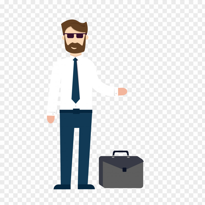 Beards, Men And Briefcases Technology Roadmap PNG