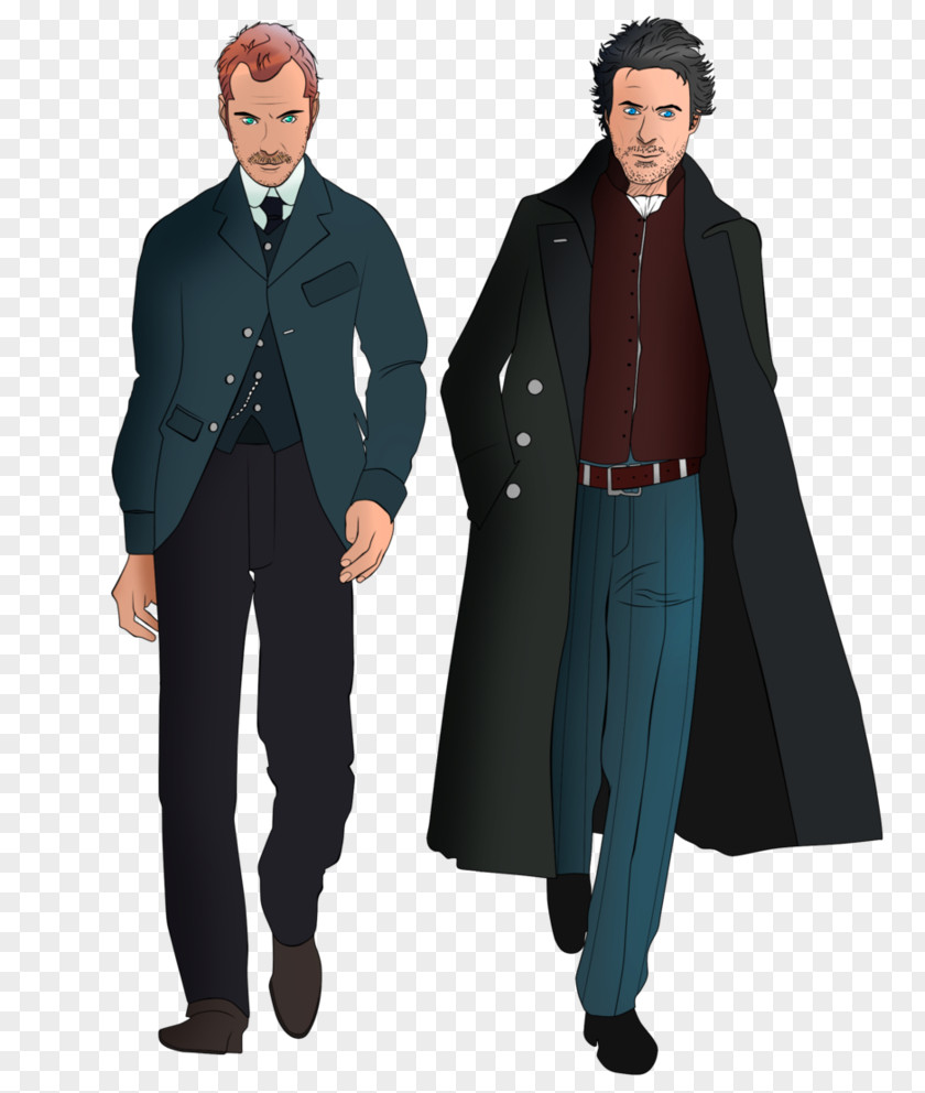 Holmes And Watson Overcoat Tuxedo M. PNG