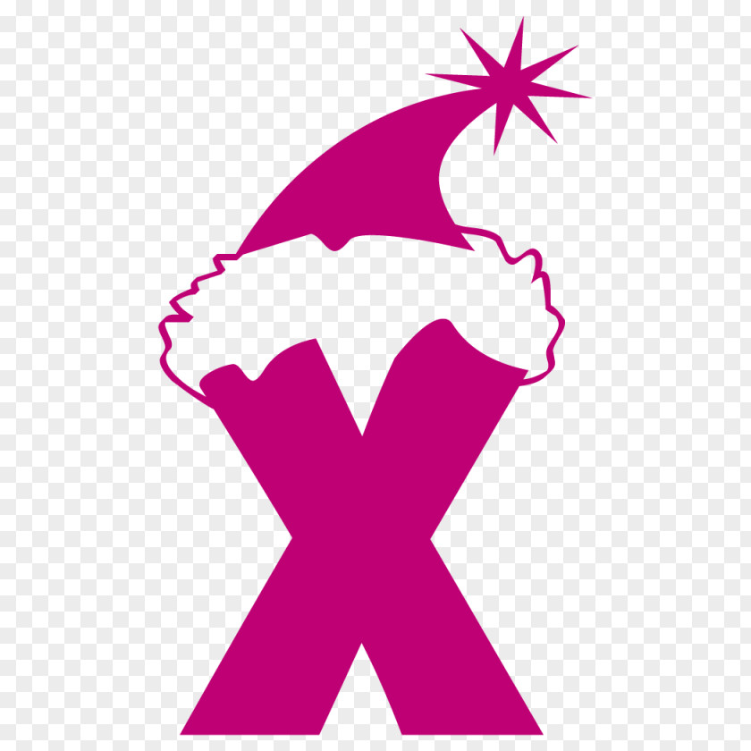 Letter X Santa Claus Christmas Day Image Clip Art Alphabet PNG