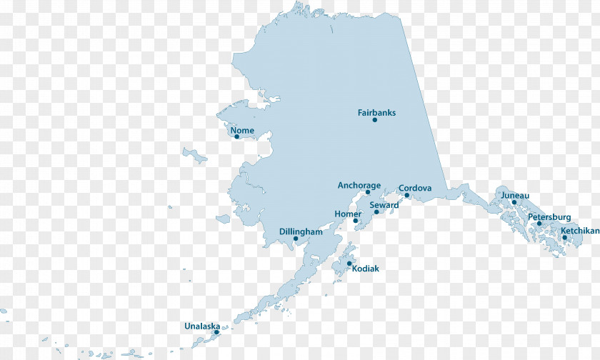 Map Alaska White Art Water PNG