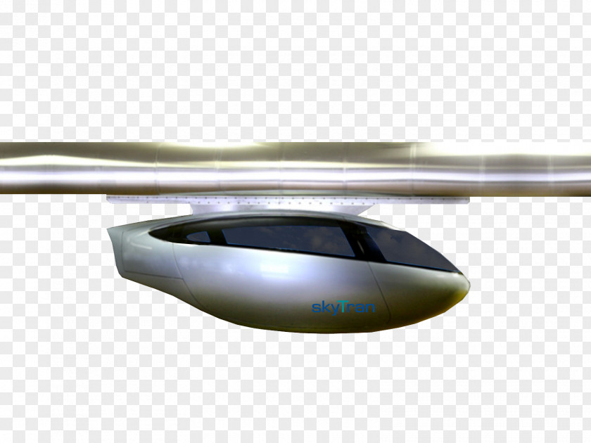 Self-driving Personal Rapid Transit Maglev Monorail Rail Transport SkyTran PNG