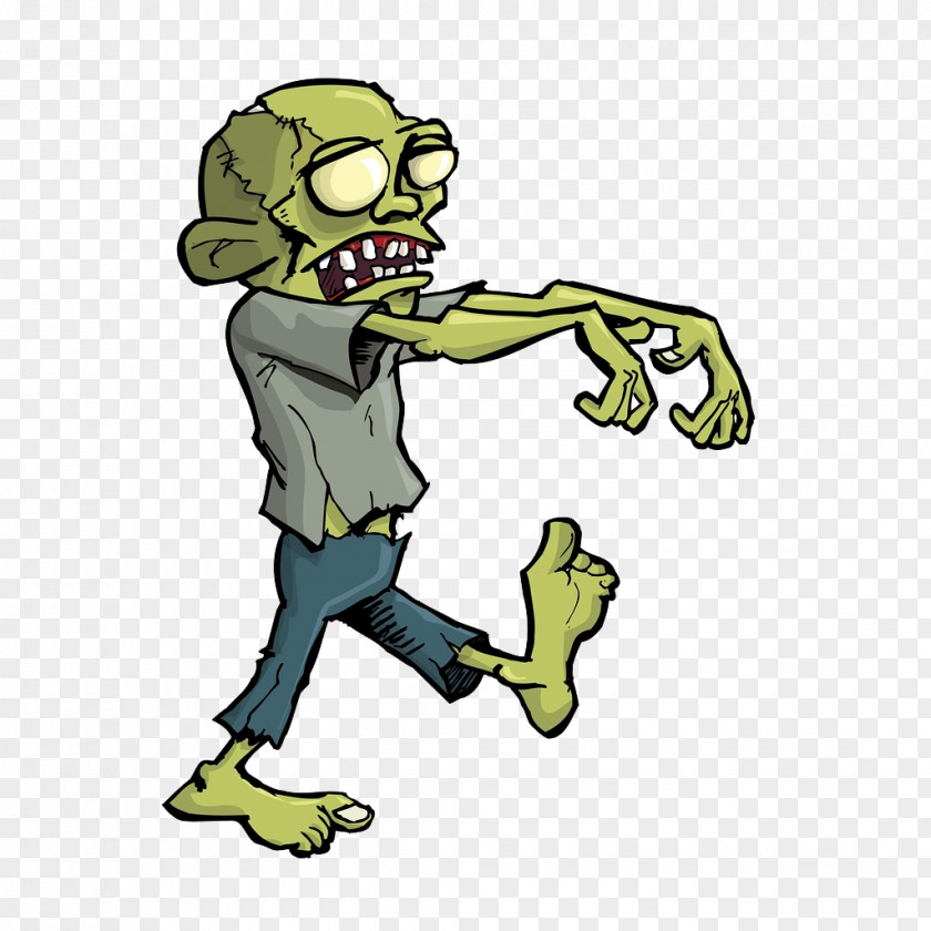 Cartoon Zombie PNG Zombie, zombie clipart PNG