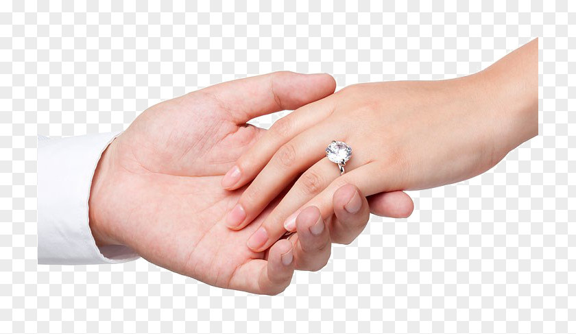 The Bride And Groom Hand In Engagement Ring Wedding Marriage PNG