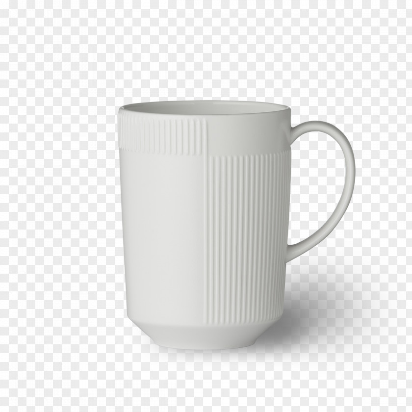 White Mug Coffee Cup Rosendahl PNG