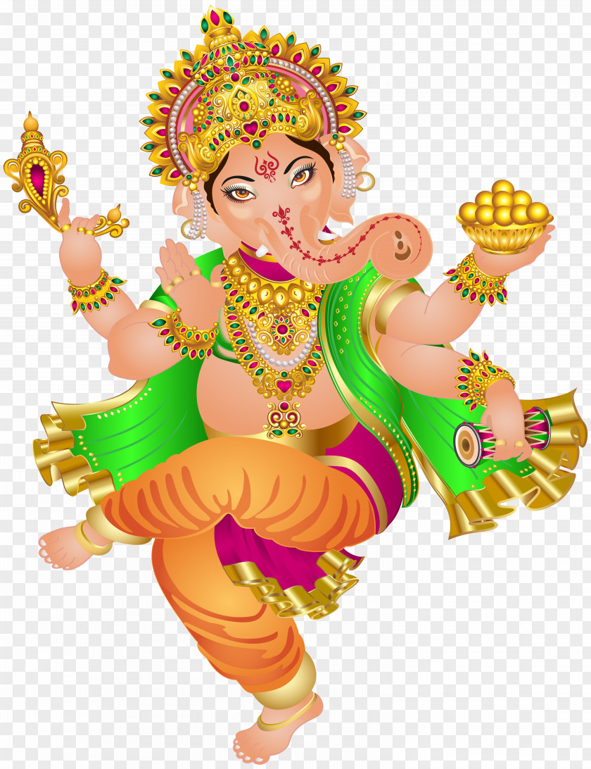 Ganesha Transparent Clip Art Image Dagadusheth Halwai Ganapati Temple Ganesh Chaturthi PNG