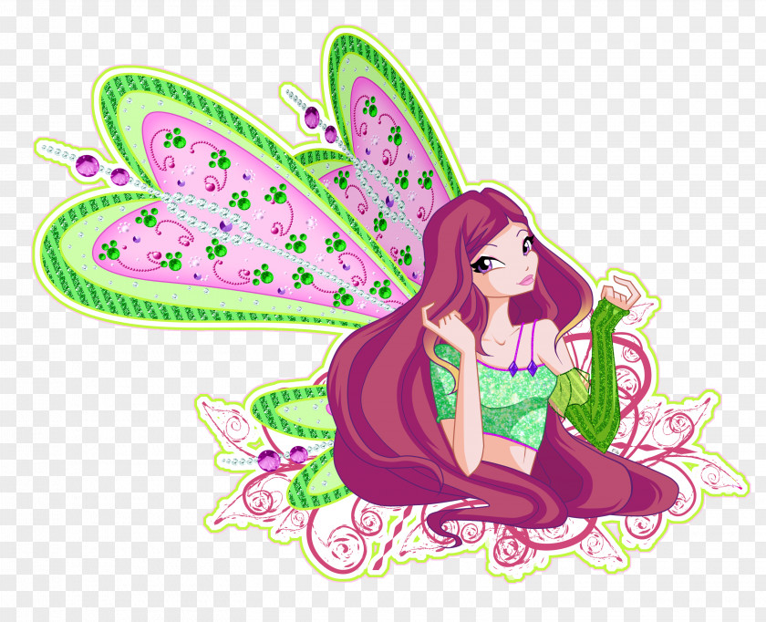 Roxy Bloom Sirenix Art Clip PNG