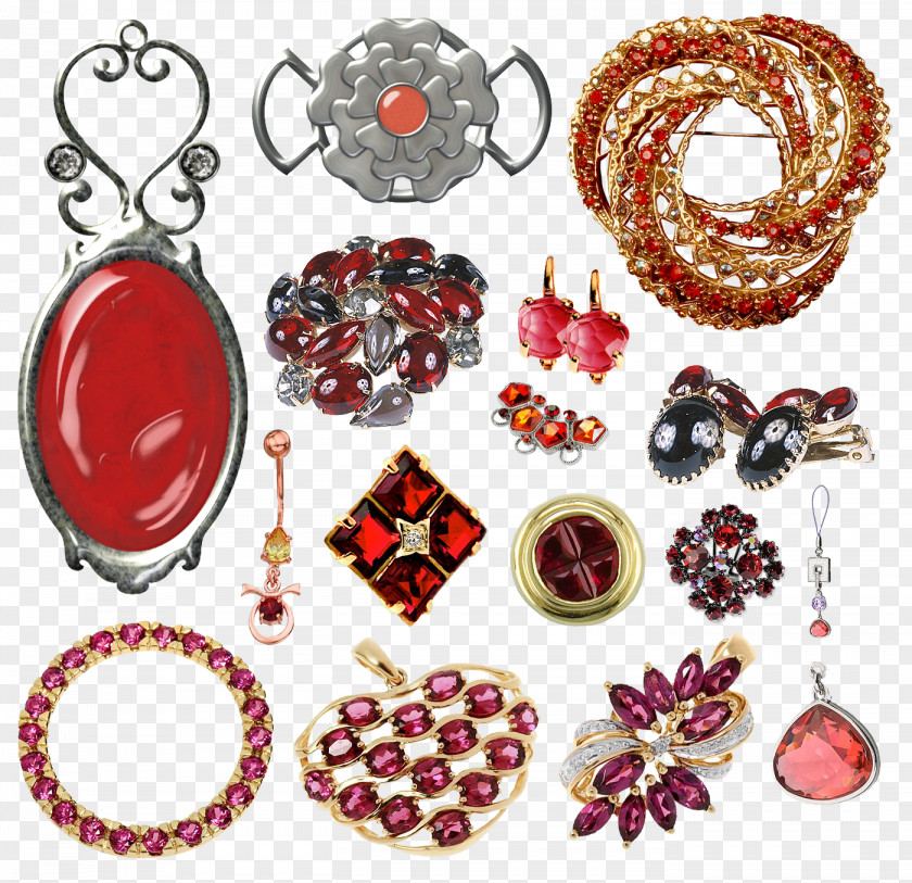 Ruby Pendant Clip Art PNG