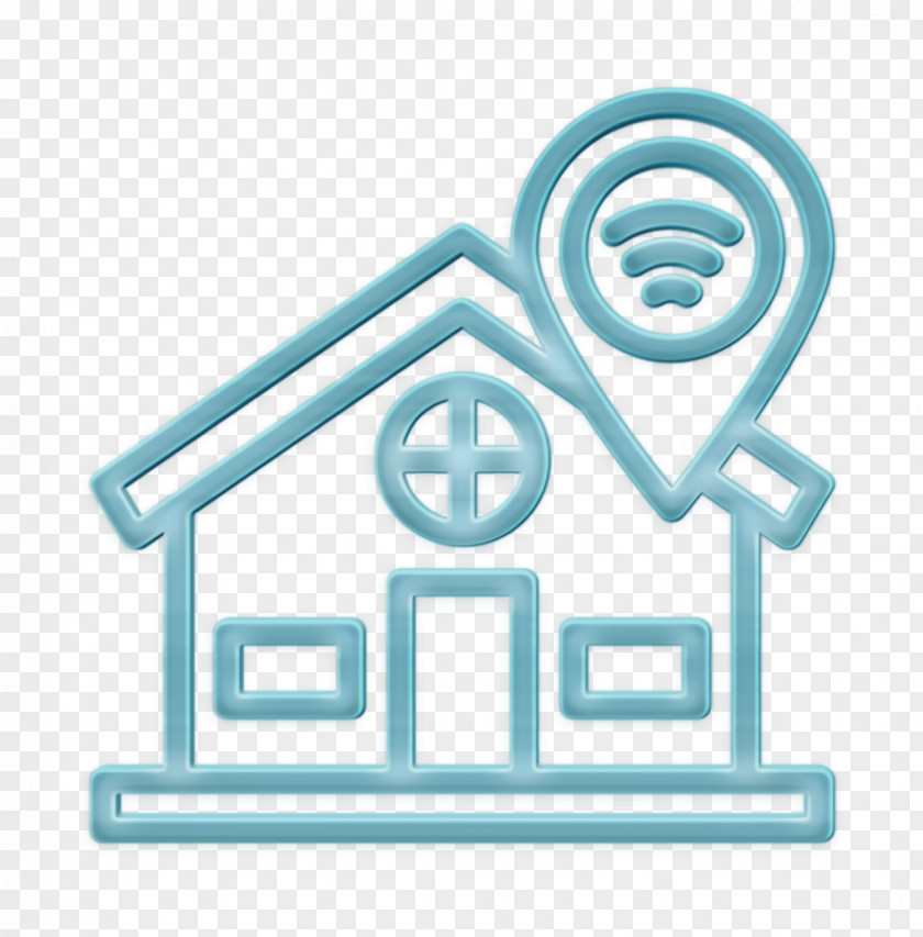 Smart Home Icon Location Address PNG