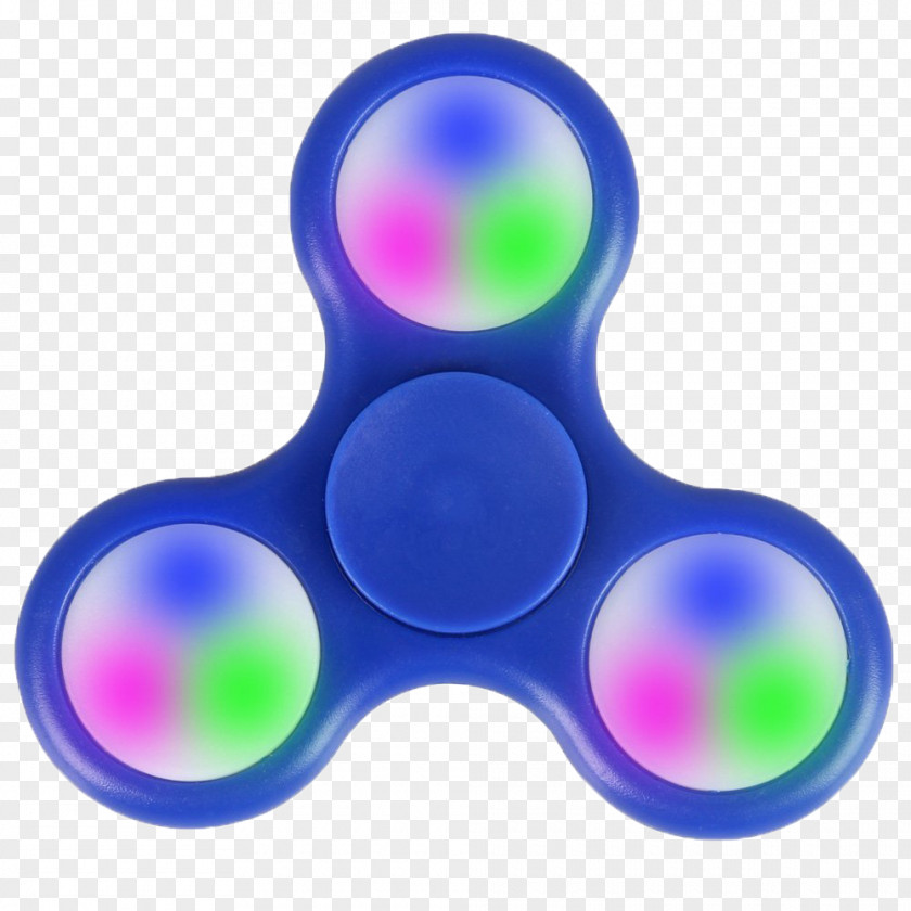 Spiner Fidget Spinner Light-emitting Diode Clip Art Blue PNG