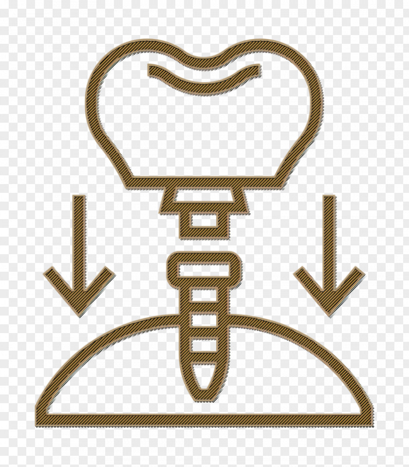 Teeth Icon Dental Implant PNG