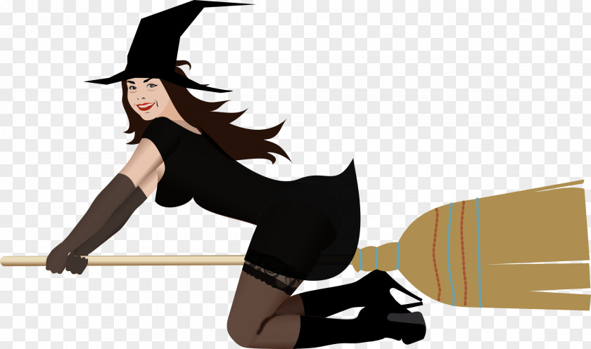 Witch Broom Room On The Song Book Witch's Witchcraft Clip Art PNG
