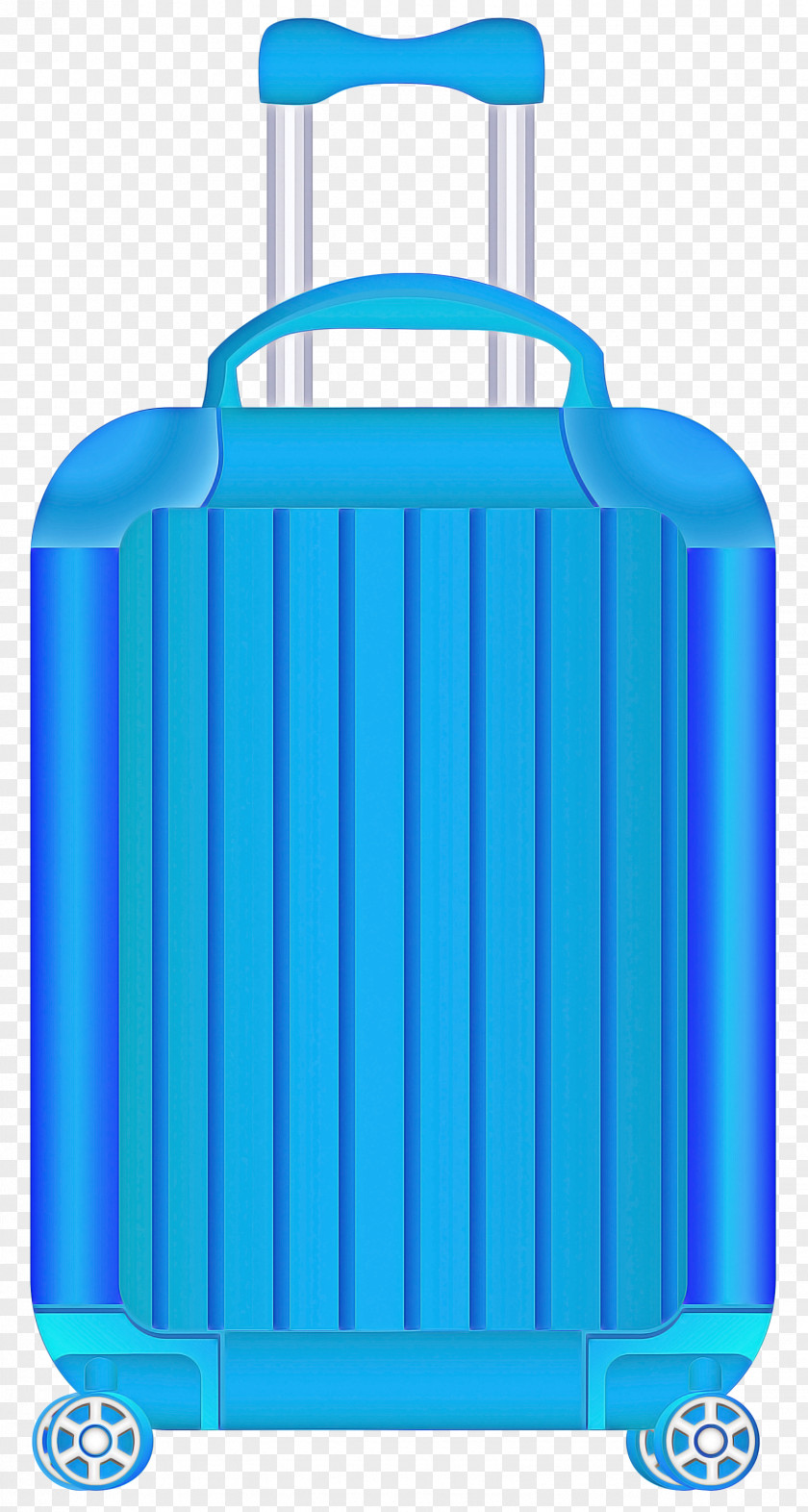 Bag Electric Blue Suitcase Hand Luggage PNG