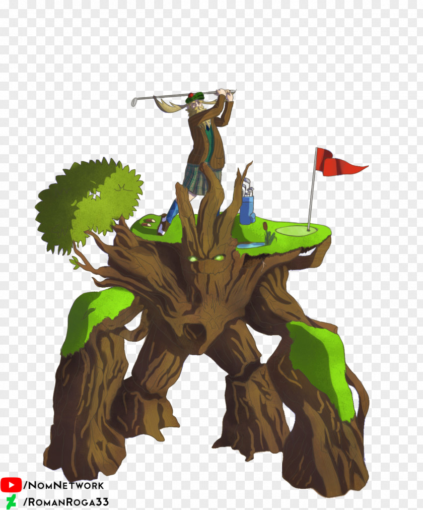 Bellona Pattern Tree Cartoon Legendary Creature PNG