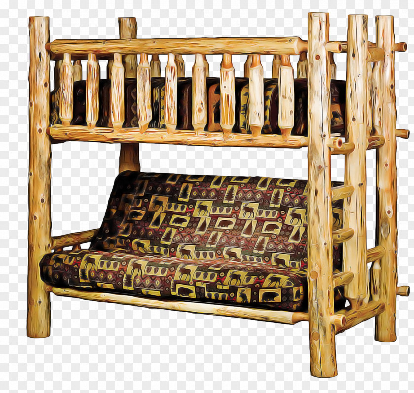 Chair Wood Frame PNG