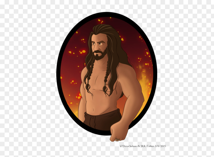 Luke Evans Thorin Oakenshield Fan Art The Hobbit PNG