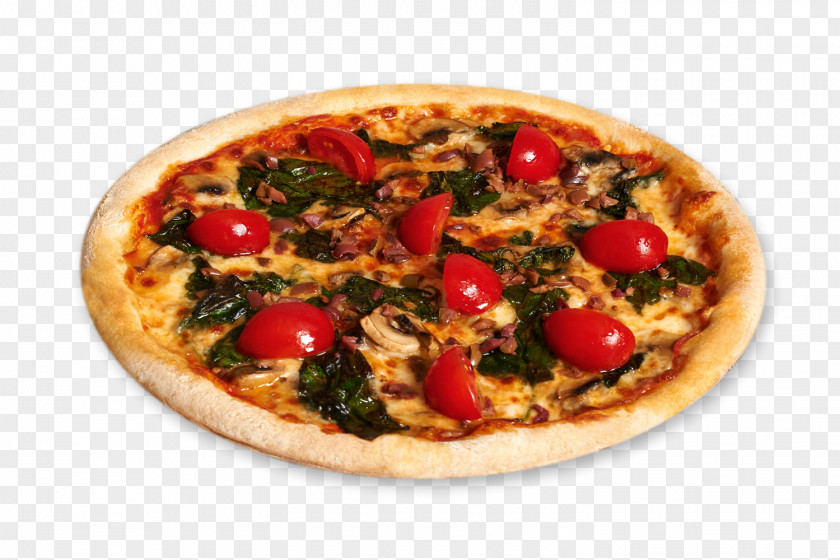 Pizza Box Sicilian Italian Cuisine Ham Dish PNG