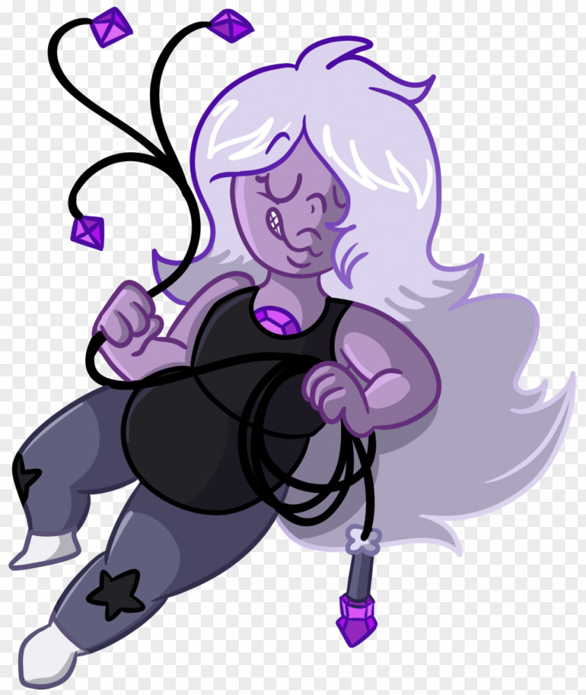 Amethyst Violet Art PNG