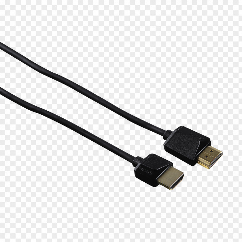 Cable Plug Kabel HDMI Hama Electrical Connector Ethernet PNG