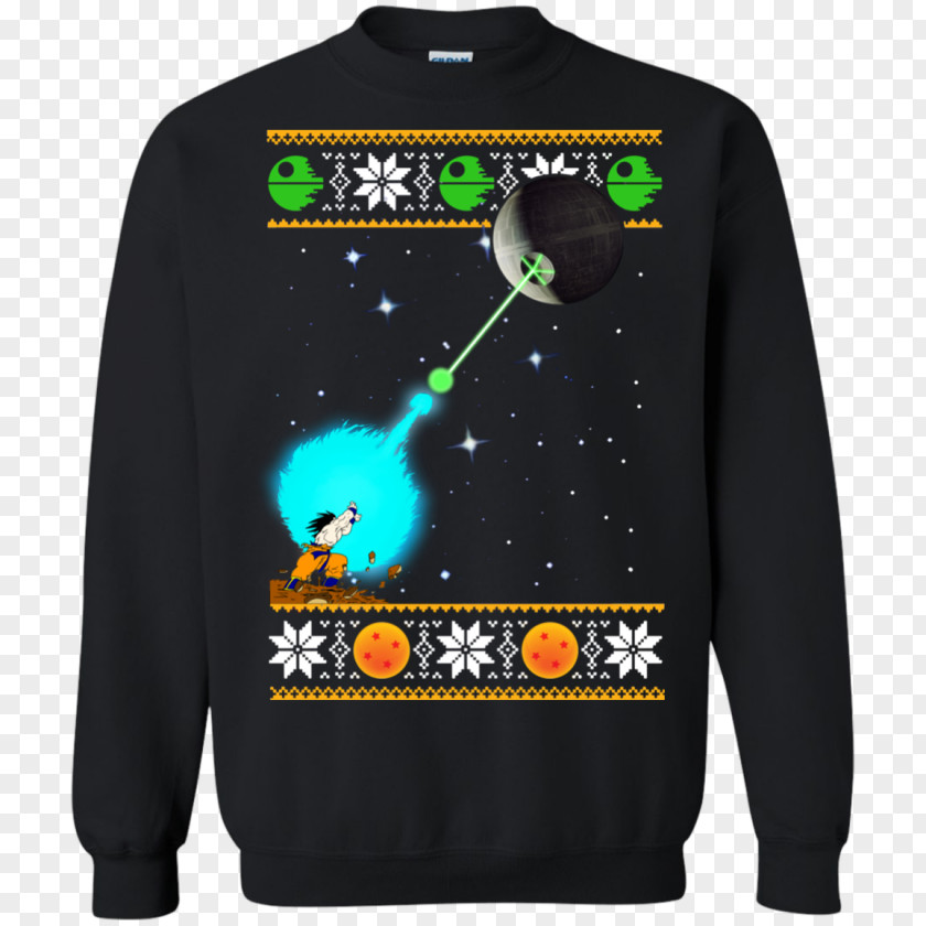 Christmas Star Hoodie T-shirt Jumper Sweater Bluza PNG