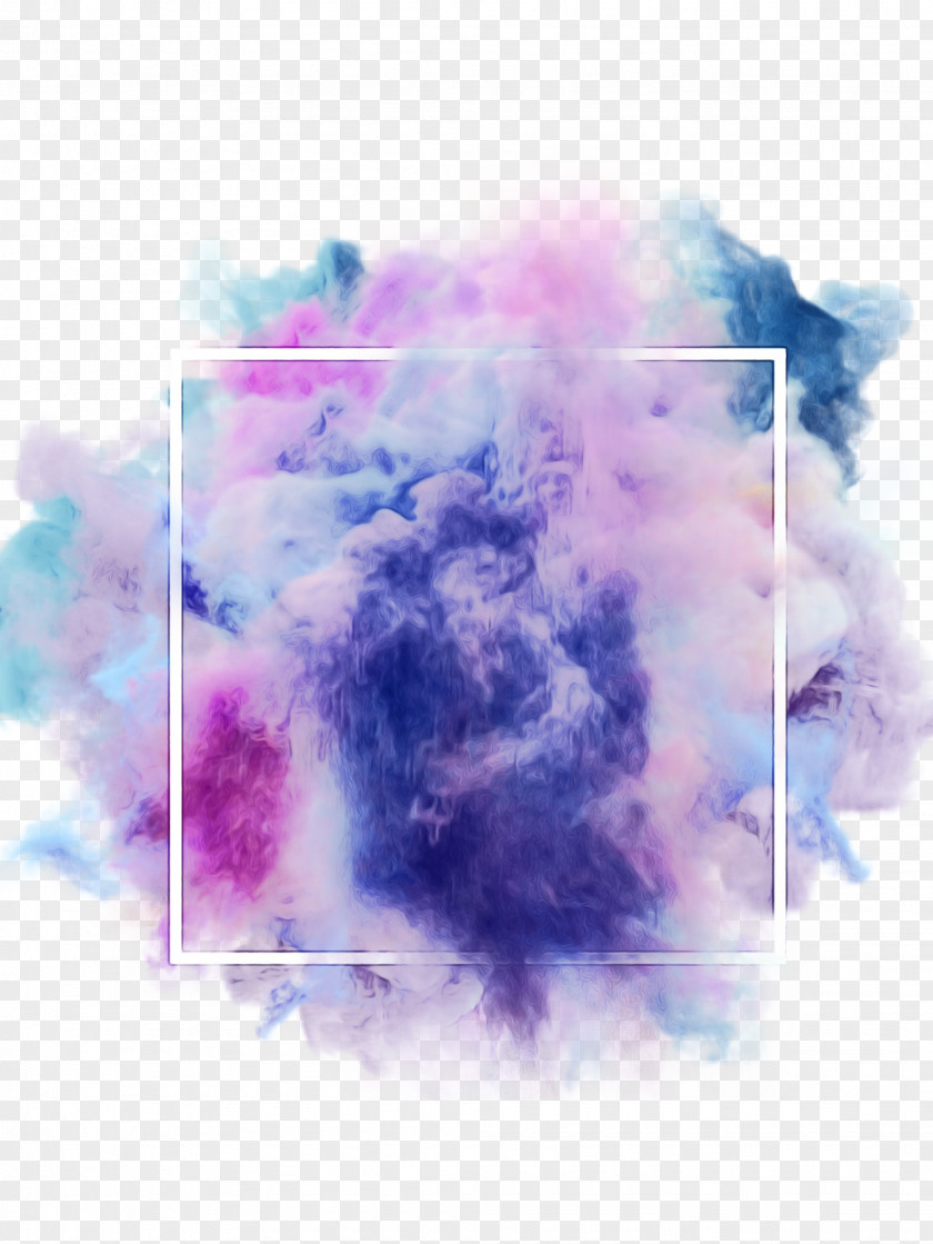 Dye Meteorological Phenomenon Purple Blue Violet Cloud Sky PNG