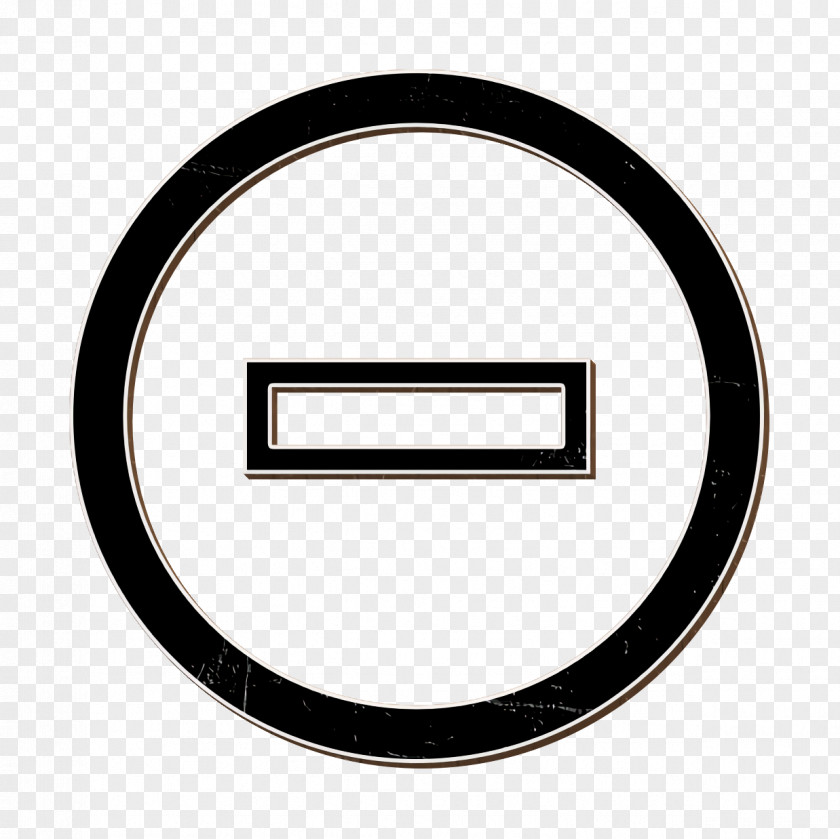 Oval Logo Erase Icon Minus Remove PNG