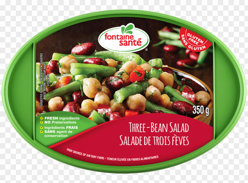 Recette Salade Verte Vegetarian Cuisine Vegetable Bean Salad Food PNG