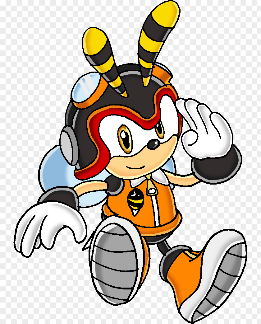 Sonic The Hedgehog Charmy Bee Espio Chameleon Shadow Dash PNG